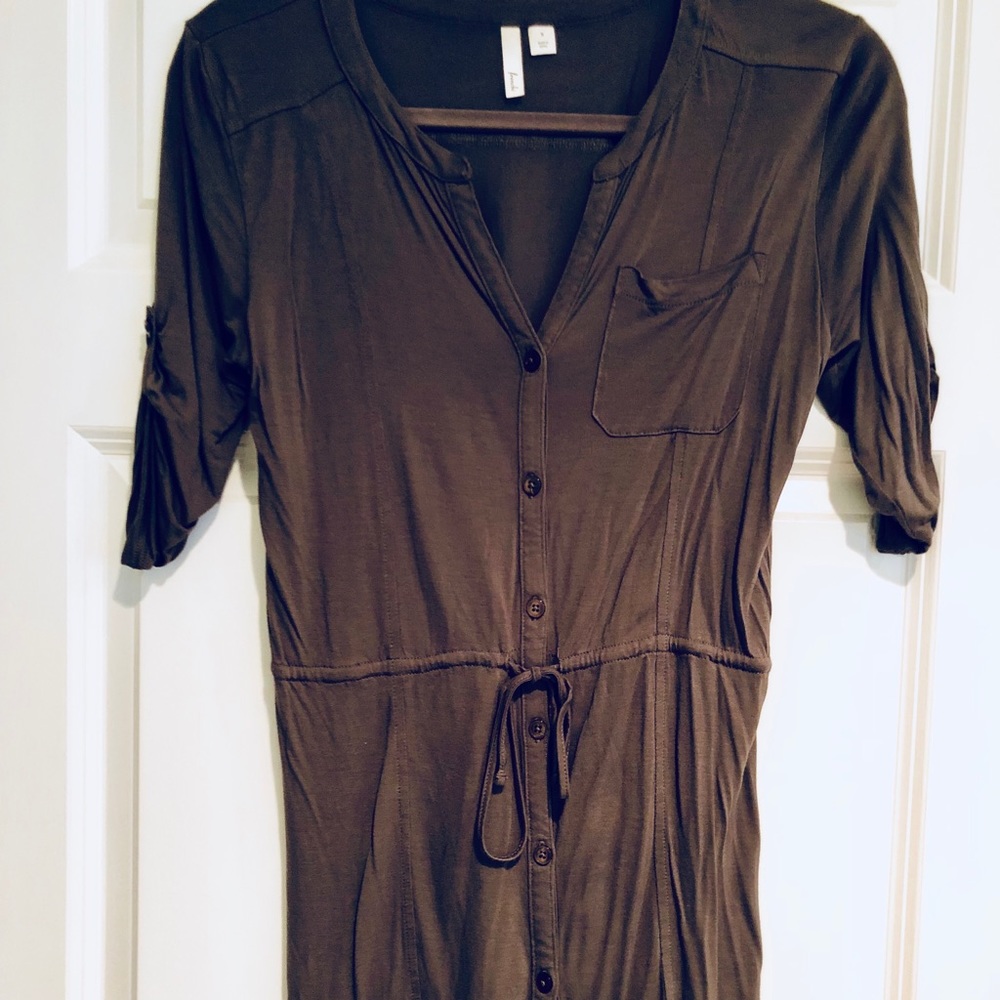 Army green dress